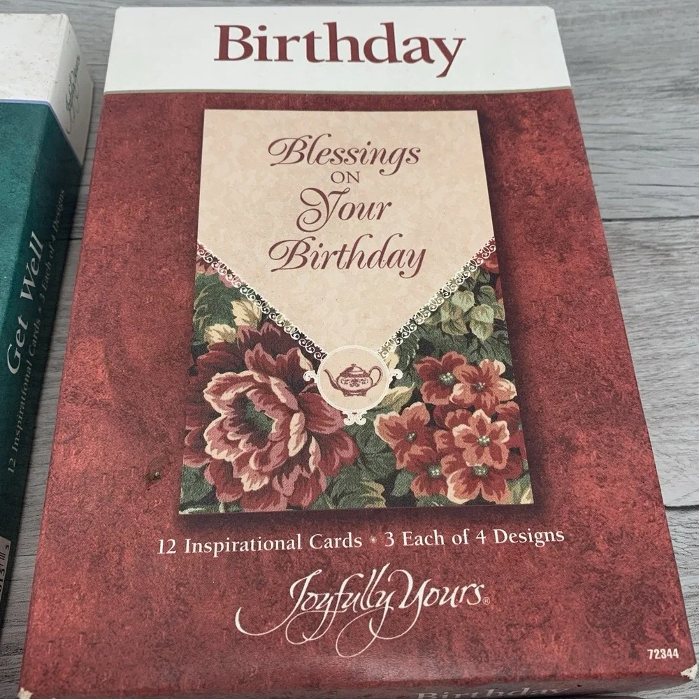 Greeting Card Stock Lot Get Well‎ Sympathy Birthday And Christmas Cards